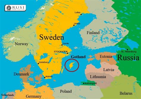 gotland sweden map